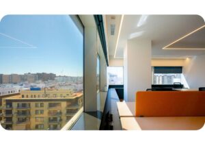 Luz natural en Galia Business Center